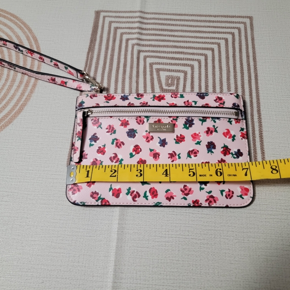 Kate Spade Pink Floral Clutch - Picture 7 of 7
